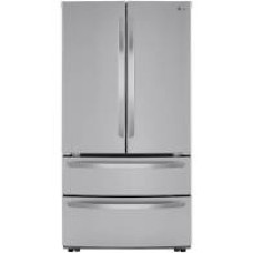 LG French Door Refrigerators in Stainless Steel - LMWS27626S