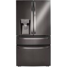 LG French Door Refrigerators in Black Stainless Steel - LRMDS3006D