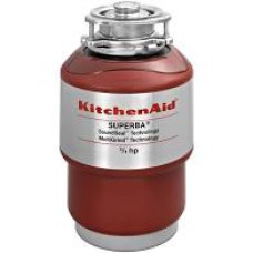 Kitchenaid Continous Feed Disposers in Black - KCDS075T