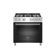 Bertazzoni Freestanding Ranges in Black - MAST365GASNEE