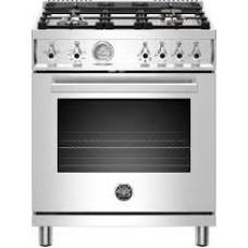 Bertazzoni Freestanding Ranges in Stainless Steel - PROF304GASXT