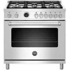 Bertazzoni Freestanding Ranges in Stainless Steel - MAST366DFSXT