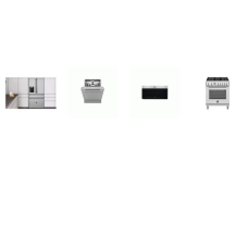 Bertazzoni 4 STAINLESS STEEL APPLIANCE PKG : PRO305GASXV KOTR30XV DW24T3IXV REF36FDFZXNT