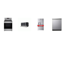 LG 4 STAINLESS : True Convection InstaView Electric Range with Air Fry, 2.1CF OTR MW ExtendaVent 400CFM, Dishwasher 46 dB, 4-Door French Refrigerator W/Full-Convert Drawer WD LG 4 STAINLESS : True Convection InstaView Electric Range with Air Fry, 2.1CF OTR MW ExtendaVent 400CFM, Dishwasher 46 dB, 4-Door French Refrigerator W/Full-Convert Drawer WD