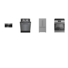 beko 4 Stainless : Slide-In Electric Range True European Convection Oven Warming Drawer Air Fry, OTR MW, 45 dBA Dishwasher, Counter-Depth French Door Refrigerator Turbo Ice Maker Internal Water Dispenser