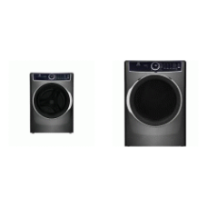 Electrolux Front Load Perfect Steam Washer 4.5CF SmartBoost LuxCare Plus Wash And Perfect Steam Electric Dryer 8CF Balanced Dry Instant Refresh - Titanium -