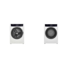 Electrolux Perfect Steam 4.5 CF Front Load Washer LuxCare And Stackable 8.0 CF Electric Dryer Predictive Instant Refresh - WHITE