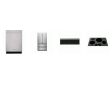 Thor Kitchen 4 Stainless : 30 Inch Built-In Induction Cooktop, Slim OTR MW, Dishwasher 46 dB 3rd Rack, 36 Inch Counter-Depth French Door Refrigerator ICE MAKER Thor Kitchen 4 Stainless : 30 Inch Built-In Induction Cooktop, Slim OTR MW, Dishwasher 46 dB 3rd Rack, 36 Inch Counter-Depth French Door Refrigerator ICE MAKER