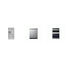 LG 4 APPLIANCE PKG: 36 inch Smoothtop Electric Cooktop, 30 Inch Smart Combination Wall True Convection Oven Microwave Air Fry, Dishwasher 44 dB Adjustable 3rd Rack, 28CF French 4 Door Refrigerator External Ice/Water Dispenser ENERGY STAR