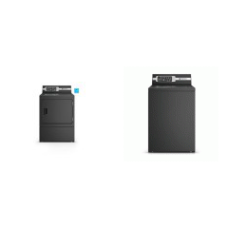 Speed Queen 7-Year Warranty Energy Star 26 Inch Top Load Washer 3.2 cu. ft. Perfect Wash And Electric Dryer 7 Cu. Ft. Pet Plus Steam Matte Black