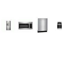 Frigidaire 4 Stainless : Gas Range Convection Oven Air Fry, 1.8CF OTR MW 300 CFM, Dishwasher 52dba, 33 Inch Side by Side Refrigerator WD Frigidaire 4 Stainless : Gas Range Convection Oven Air Fry, 1.8CF OTR MW 300 CFM, Dishwasher 52dba, 33 Inch Side by Side Refrigerator WD