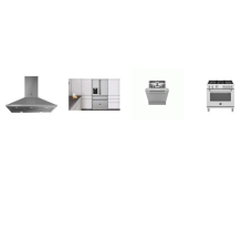 Bertazzoni 4 STAINLESS STEEL APPLIANCE PKG : MAS365DFMXV KCH36XV DW24T3IXV REF36FDFZXNT