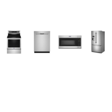 Maytag 4 FINGERPRINT RESISTANT STAINLESS STEEL APPLIANCE PACKAGE : MER8800FZ MMV4207JZ MDB8959SKZ MFT2772HEZ