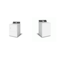 Speed Queen 3.2 Cu. Ft. Ultra-Quiet Top Load Washer Stainless Tub AND 7.0 cu. ft. Gas Steam Dryer Over-Dry Protection ENERGY STAR - WHITE -  7-year warranty cover all parts and in-home labor