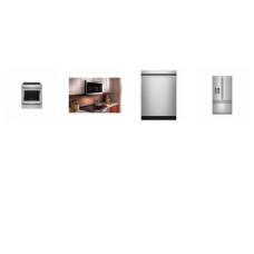 Kitchenaid 4 Stainless : Induction Slide-In Even-Heat True Convection Range Oven Air Fry, 1.9 CF OTR MW 400 CFM, 47 DBA Dishwasher, 30CF French Door Refrigerator Exterior Ice and Water