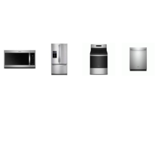 Whirlpool 4 Fingerprint Resistant Stainless : CONVECTION OVEN RANGE, 1.9CF OTR MW, 51 dBA DW, 27CF FRENCH DR REF WD