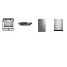 Verona 4 Stainless Steel Package : STORE DIPLAYED ONE. FULL WARRANTY