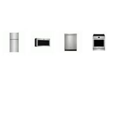 Frigidaire Professional 4 Stainless : SLIDE IN INDUCTION RANGE CONVECTION OVEN, OTR CONVECTION MW, 47 dBA DW, 20CF FRIDGE