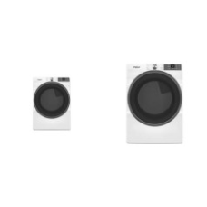 Whirlpool Smart Front Load ENERGY STAR 4.5 CF WASHER AND 7.4CF ELECTRIC DRYER WHITE Whirlpool Smart Front Load ENERGY STAR 4.5 CF WASHER AND 7.4CF ELECTRIC DRYER WHITE