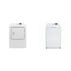 Element 3.9 cu. ft. Top Load Washer with Agitator AND 6.7 Cu. Ft. Electric Dryer