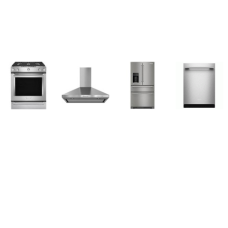 Kitchenaid 4 Stainless : Gas Slide-In Range True Convection Oven Baking Drawer, 30" Wall-Mount, 3-Speed Canopy Hood, 41 dBA DW, 26.2 Cu. Ft. Multi-Door French Door Ref EXT WD