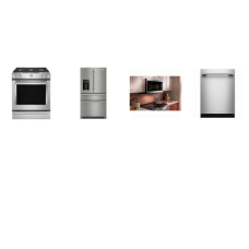 Kitchenaid 4 Stainless : Gas Slide-In Range True Convection Oven Baking Drawer, 1.9CF OTR MW 400CFM, 41 dBA DW, 26.2 Cu. Ft. Multi-Door French Door Ref EXT WD