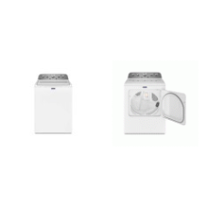 Maytag 4.5CF Top Load Washer Power Agitator And 7.0CF Electric Dryer Extra Power WHITE