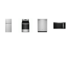 Whirlpool 4 STAINLESS : Electric Range Convection Oven Air Fry, 1.9CF OTR MW, Dishwasher 47 dBA 3rd Rack Stainless Interior, 30-inch Wide Top Freezer Refrigerator - 19 cu. ft. Whirlpool 4 STAINLESS : Electric Range Convection Oven Air Fry, 1.9CF OTR MW, Dishwasher 47 dBA 3rd Rack Stainless Interior, 30-inch Wide Top Freezer Refrigerator - 19 cu. ft.