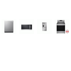 LG 4 STAINLESS : Fan Convection Oven Electric Range Air Fry, 1.8CF OTR MW, Dishwasher 3RD RACK 46 dBA, Counter-Depth French Door Refrigerator Dual Ice Makers EXT WD