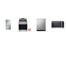 LG 4 STAINLESS : GAS RANGE Convection OVEN AIR FRY Griddle, 1.8CF OTR MW, Dishwasher 46 dBA, Counter-Depth MAX French Door Refrigerator ICE MAKER INTERNAL WD