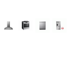 LG 4 STAINLESS : SLIDE IN GAS RANGE  Convection InstaView OVEN Air Fry, Chimney Hood 600 CFM, TrueSteam Dishwasher 44 dBA, Counter-Depth MAX French Door Refrigerator Craft Ice Maker WD