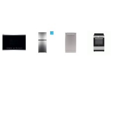 APT SIZE 4 STAINLESS : 24" Over-The-Range Microwave Oven, 24" Electric Smooth Top Range Oven, 53 dBA 18" Dishwasher, 24" 10.1CF Top Freezer Refrigerator APT SIZE 4 STAINLESS : 24" Over-The-Range Microwave Oven, 24" Electric Smooth Top Range Oven, 53 dBA 18" Dishwasher, 24" 10.1CF Top Freezer Refrigerator