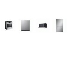 LG 4 STAINLESS : Instaview Slide-in Gas Range Convection Oven Air Fry, 2.1CF OTR MW ExtendaVent, TrueSteam Dishwasher 46 dBA, Zero Clearance Counter-Depth French Door Refrigerator internal water dispenser