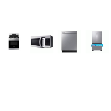 Samsung 4 STAINLESS : GAS RANGE Oven griddle Self Clean, OTR MW 300CFM, Dishwasher 53DBA, 27CF Counter Depth French Door Refrigerator Dual Auto Ice Maker Samsung 4 STAINLESS : GAS RANGE Oven griddle Self Clean, OTR MW 300CFM, Dishwasher 53DBA, 27CF Counter Depth French Door Refrigerator Dual Auto Ice Maker