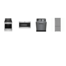 4 STAINLESS : Beko 30" Bottom COUNTER DEPTH Freezer Refrigerator ICE MAKER, 48dBA Dishwasher, AND MAYTAG Gas Range True Convection And Power Preheat, OTR MW 4 STAINLESS : Beko 30" Bottom COUNTER DEPTH Freezer Refrigerator ICE MAKER, 48dBA Dishwasher, AND MAYTAG Gas Range True Convection And Power Preheat, OTR MW