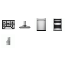KitchenAid 5 Stainless : 30" 5-Burner Gas Cooktop, 29CF FRENCH 4-DOOR Refrigerator EXT WD, 41 dBA Dishwasher, 30" WALL AIR FRY OVEN Microwave COMBO, 30" Canopy Hood KitchenAid 5 Stainless : 30" 5-Burner Gas Cooktop, 29CF FRENCH 4-DOOR Refrigerator EXT WD, 41 dBA Dishwasher, 30" WALL AIR FRY OVEN Microwave COMBO, 30" Canopy Hood