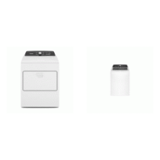 Whirlpool 4.6CF Washer Built-in Faucet And 7.0CF Electric Moisture Sensing Dryer - WHITE -