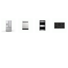 Thor Kitchen 4 Stainless : 36" Induction Cooktop, 30" Electric Double Wall Oven True Convection, 51dB DW, 28.9CF French Door Refrigerator Dual Ice Makers Water Dispenser Thor Kitchen 4 Stainless : 36" Induction Cooktop, 30" Electric Double Wall Oven True Convection, 51dB DW, 28.9CF French Door Refrigerator Dual Ice Makers Water Dispenser