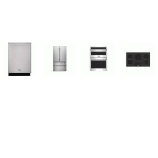 Thor Kitchen 4 Stainless : 36" Induction Cooktop, 30" Combination Microwave Wall Ovens True Convection, 45dB Dishwasher, Counter Depth French Door Refrigerator Ice Makers Thor Kitchen 4 Stainless : 36" Induction Cooktop, 30" Combination Microwave Wall Ovens True Convection, 45dB Dishwasher, Counter Depth French Door Refrigerator Ice Makers