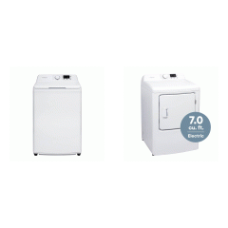 Element 3.9 cu. ft. Top Load Washer with Agitator AND 7.0 Cu. Ft. Electric Dryer Element 3.9 cu. ft. Top Load Washer with Agitator AND 7.0 Cu. Ft. Electric Dryer